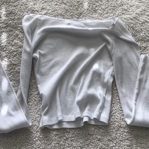 brandy melville off the shoulder top